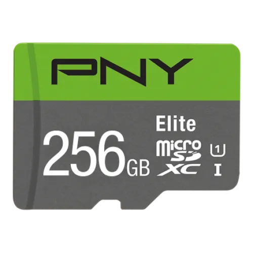 PNY Elite 256GB Class-10 Micro SD Memory Card